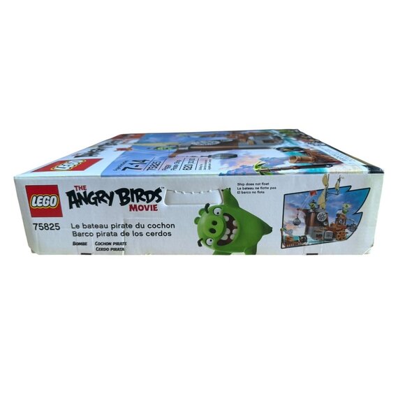 Lego 75825 The  Angry Birds Movie Piggy Pirate Ship Set 620pcs Factory Sealed - Picture 3 of 5